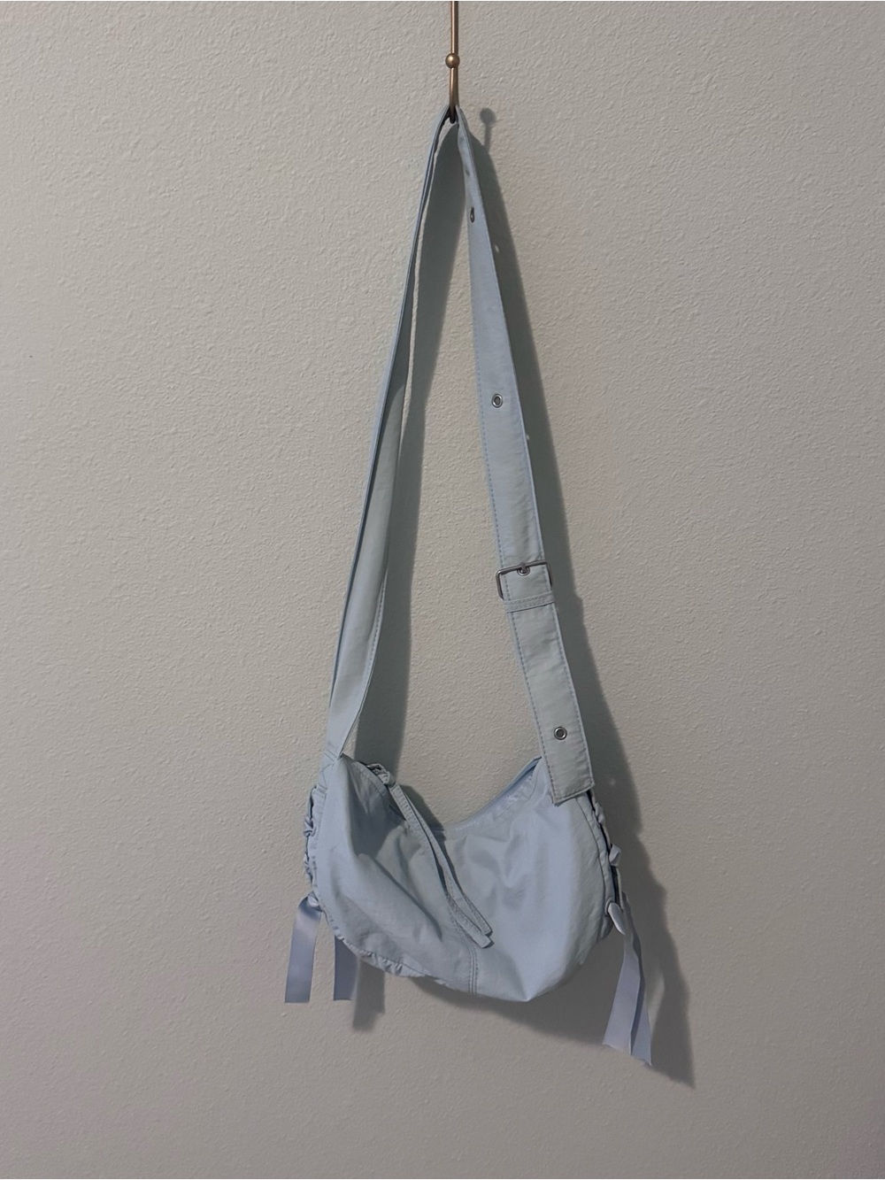 American Eagle Outfitters Light Blue Shoulder Bag